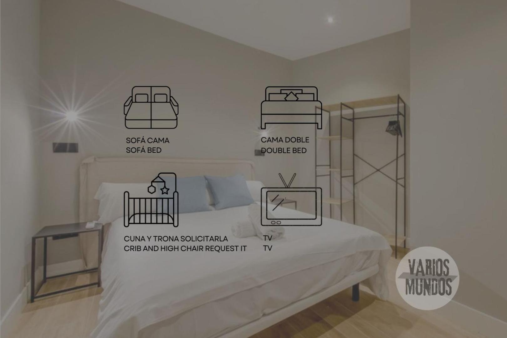 Urban And Central Apt 5Pax En Calle Silva-Gran Via E2 Madrid Exterior foto